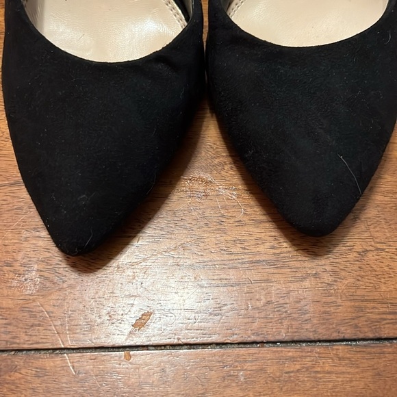Jessica Simpson Black Suede 7.5B Pumps - Picture 3 of 11